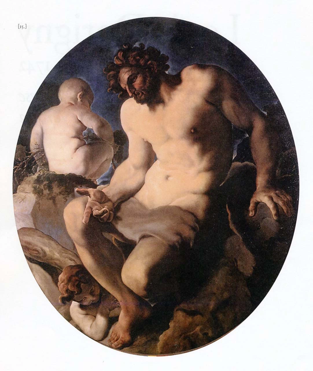 Ercole e il figlio Illo preparano il rogo - Piacenza